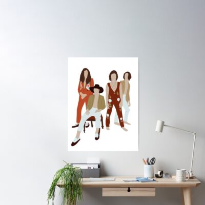 Greta Van Fleet Poster Official Cow Anime Merch