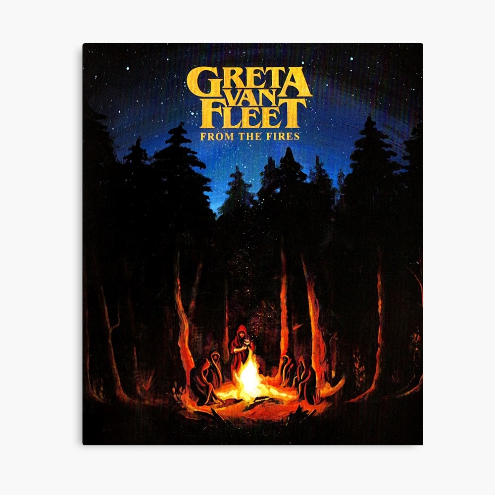 Greta Van Fleet Fraternal Fire Poster