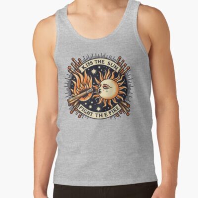 Kiss The Sun Fight The Fire Greta Van Fleet Tank Top Official Greta Van Fleet Merch