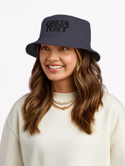 Greta Van Fleet Merch Greta Van Fleet Logo Bucket Hat Official Greta Van Fleet Merch