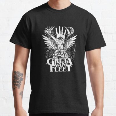 Greeta Van Fleet6 Greta Van Fleet Shirt, Retro Musical Shirt, Greta Van Fleet Rock Band Shirt, Boho Vintage Musician Shirt, Retro Greta Van Fleet T-Shirt Tee T-Shirt Official Greta Van Fleet Merch