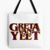 Greta Van Yeet Tote Bag Official Greta Van Fleet Merch