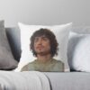 Josh Kiszka Greta Van Fleet Throw Pillow Official Greta Van Fleet Merch