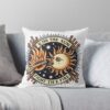 Kiss The Sun Fight The Fire Greta Van Fleet Throw Pillow Official Greta Van Fleet Merch