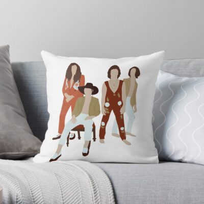 Greta Van Fleet Throw Pillow Official Greta Van Fleet Merch