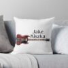 Greta Van Fleet Jake Kiszka Throw Pillow Official Greta Van Fleet Merch