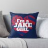 Im A Jake Kiszka Girl Greta Van Fleet Fan Gvf Girlfriend Throw Pillow Official Greta Van Fleet Merch