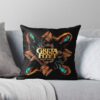 Ddf3424 Greta Van Fleet, Greta Van Fleet,Greta Van Fleet,Greta Van Fleet, Greta Van Fleet,Greta Van Fleet Throw Pillow Official Greta Van Fleet Merch