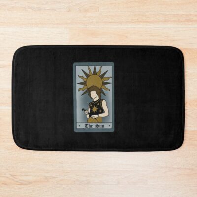 Greta Vgreta Van Fleet The Sun Tarot Card Sticker Bath Mat Official Greta Van Fleet Merch