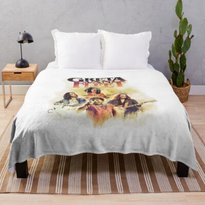 Throw Blanket Official Greta Van Fleet Merch