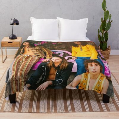 Kau Langkahkan Kaki Throw Blanket Official Greta Van Fleet Merch